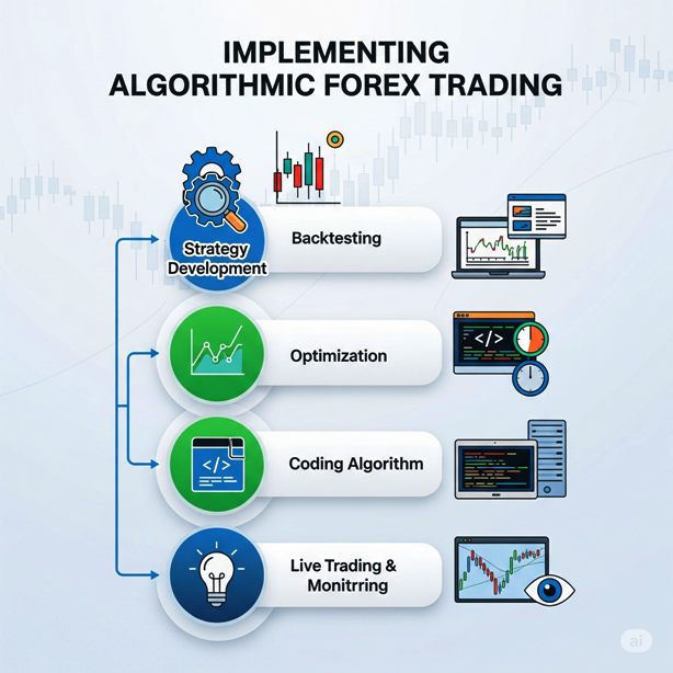 How to implement algorithmic forex trading