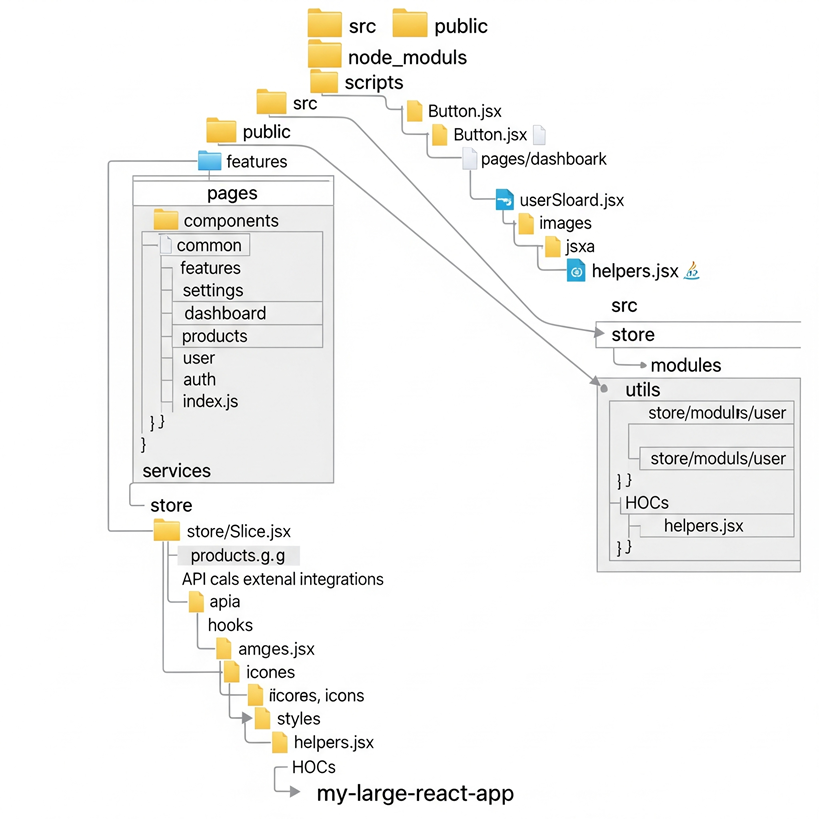 How to Structure Large-Scale React Projects